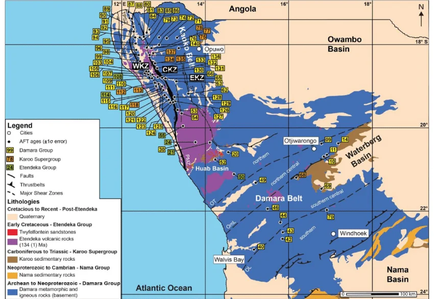Exploration & Geology: New Discoveries and Advanced Mapping Reshape Namibia’s Mineral Landscape